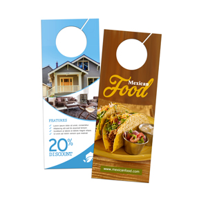 Door Hangers door hanger printing - get same or next day with nextdayflyers Door Hangers door hanger printing - get same or next day with nextdayflyers